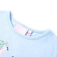 Maglietta da Bambino Azzurra 140cod mxl 133562
