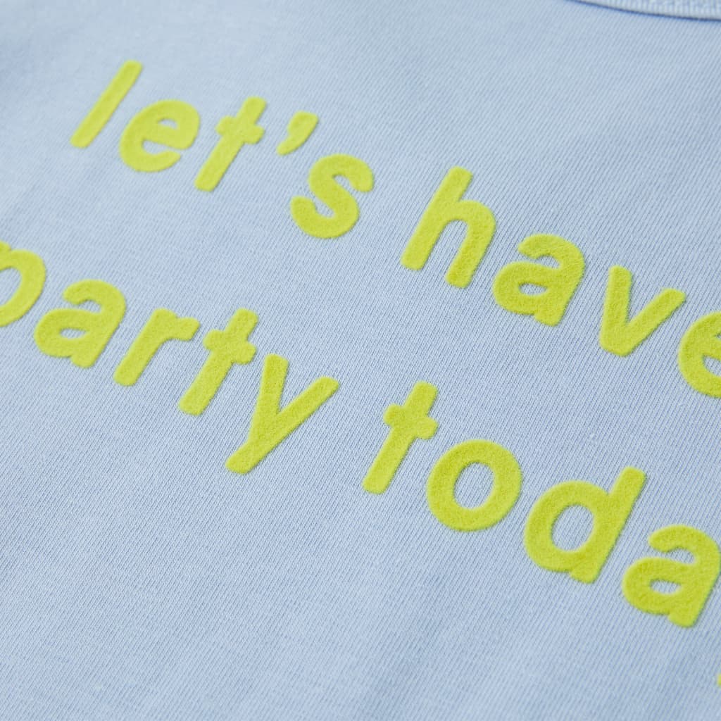 Maglietta da Bambino Azzurra 128 11087