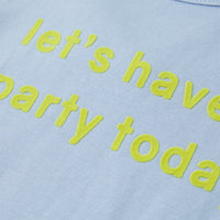 Maglietta da Bambino Azzurra 128 11087