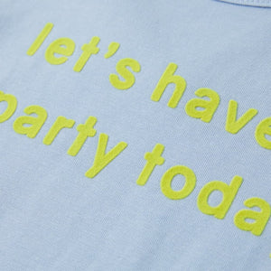 Maglietta da Bambino Azzurra 140 11088