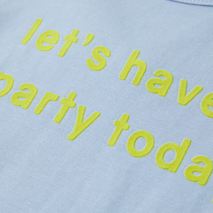 Maglietta da Bambino Azzurra 140 11088