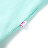 Maglietta da Bambina Menta Chiaro 92 11094