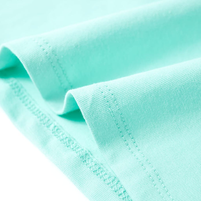 Maglietta da Bambina Menta Chiaro 104 11095