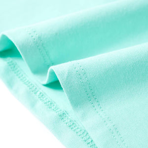 Maglietta da Bambina Menta Chiaro 116 11096