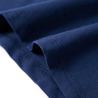 Maglietta da Bambina Blu Marino 92 11099