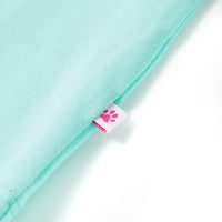 Maglietta da Bambina Menta Chiaro 92 11104