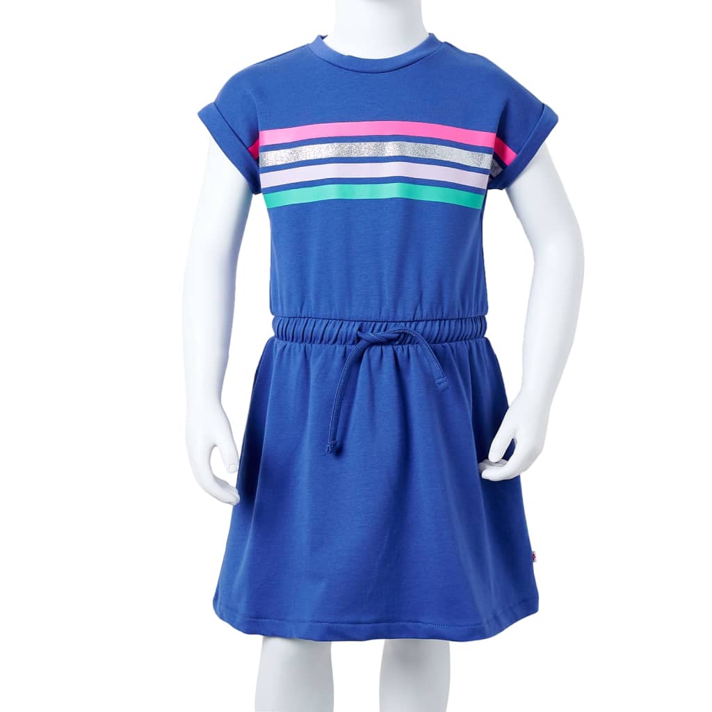 Abito per Bambini con Coulisse Blu Cobalto 104 11120