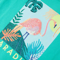 Maglietta da Bambina Menta 104 11125