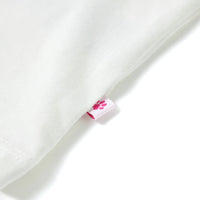 Maglietta da Bambina Ecru 140 11133