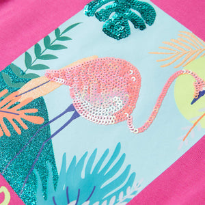 Maglietta da Bambina Rosa Scuro 92 11134