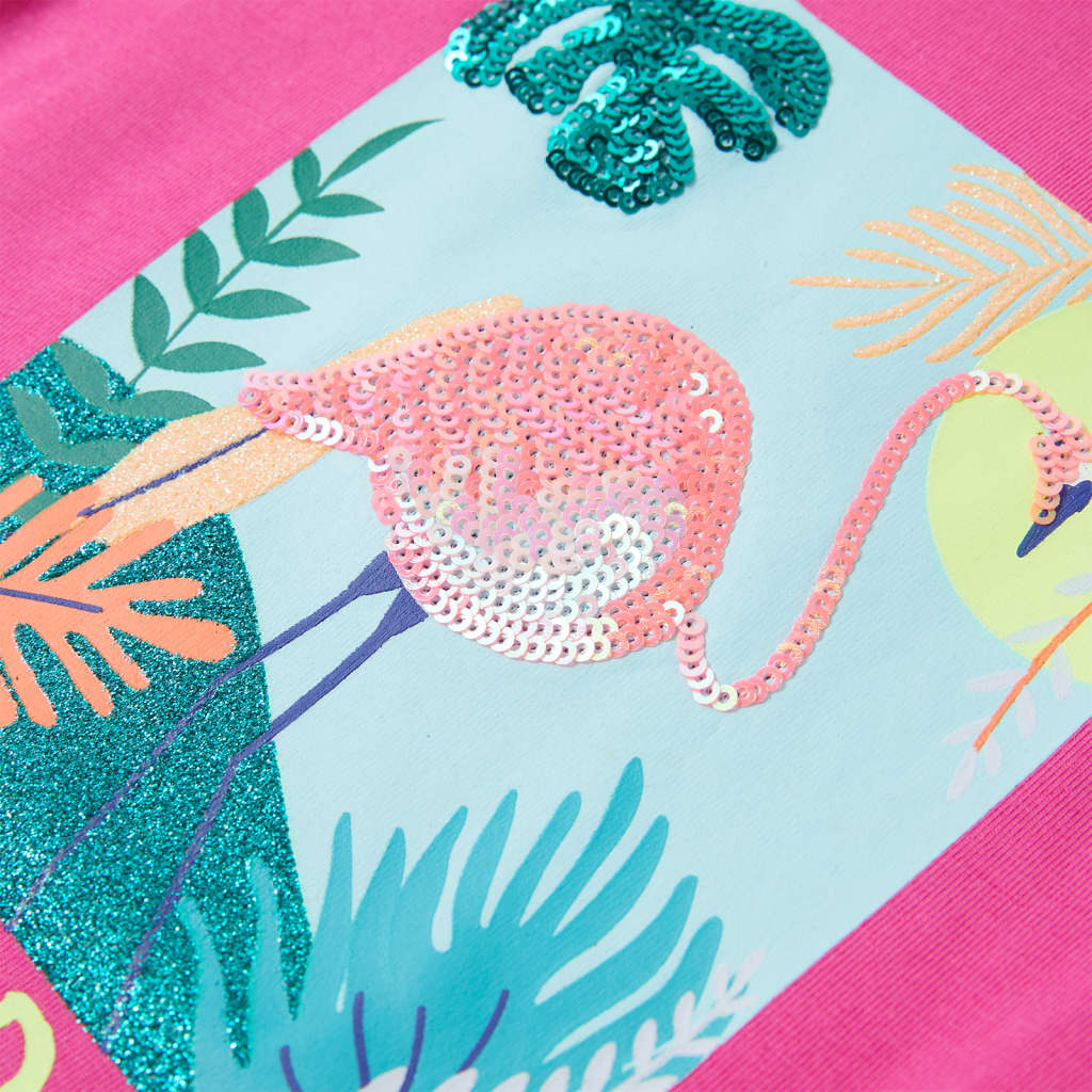 Maglietta da Bambina Rosa Scuro 140 11138