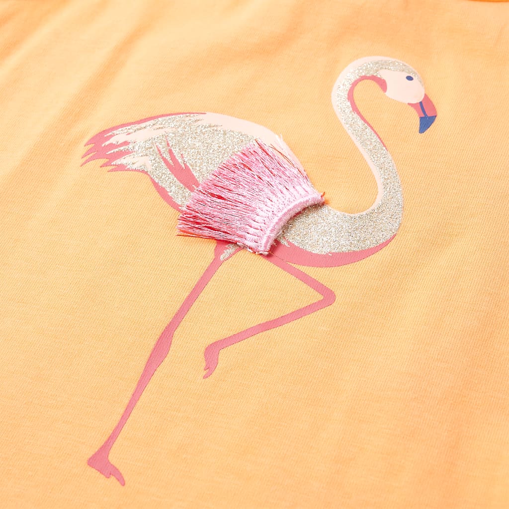 Canotta da Bambina Arancione Brillante 140 11148