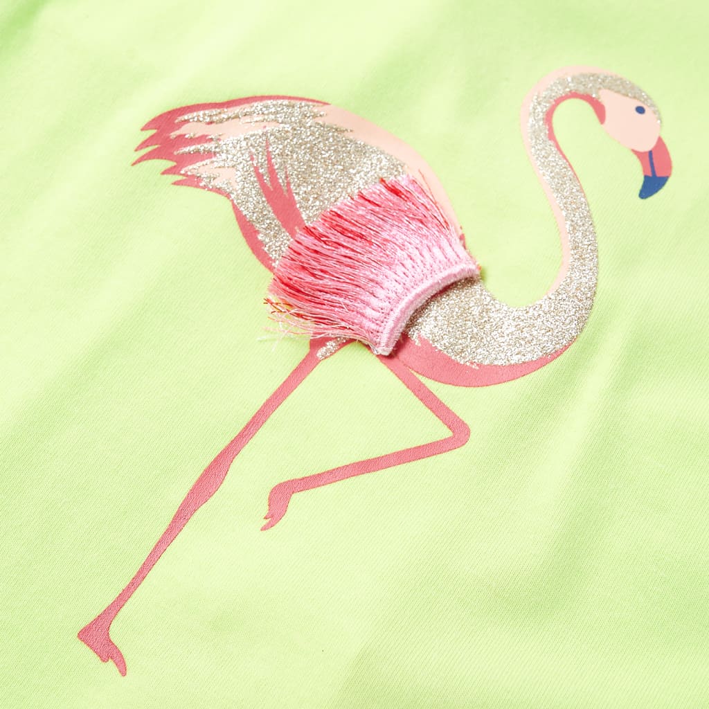 Canotta da Bambina Giallo Neon 104 11150