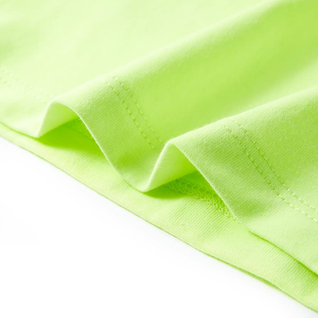 Maglietta per Bambini Giallo Neon 104