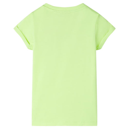 Maglietta per Bambini Giallo Neon 140cod mxl 109748