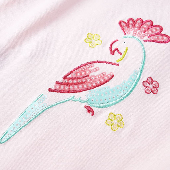 Canotta da Bambina Rosa Tenue 92