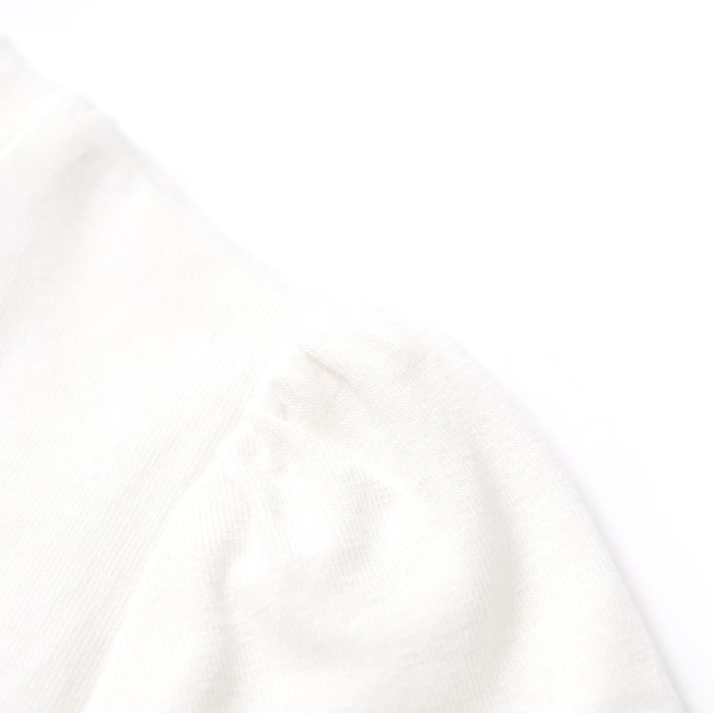 Maglietta da Bambina Ecru 104 11220