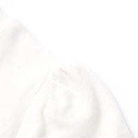 Maglietta da Bambina Ecru 104 11220