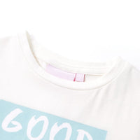 Maglietta da Bambina Ecru 128cod mxl 85224