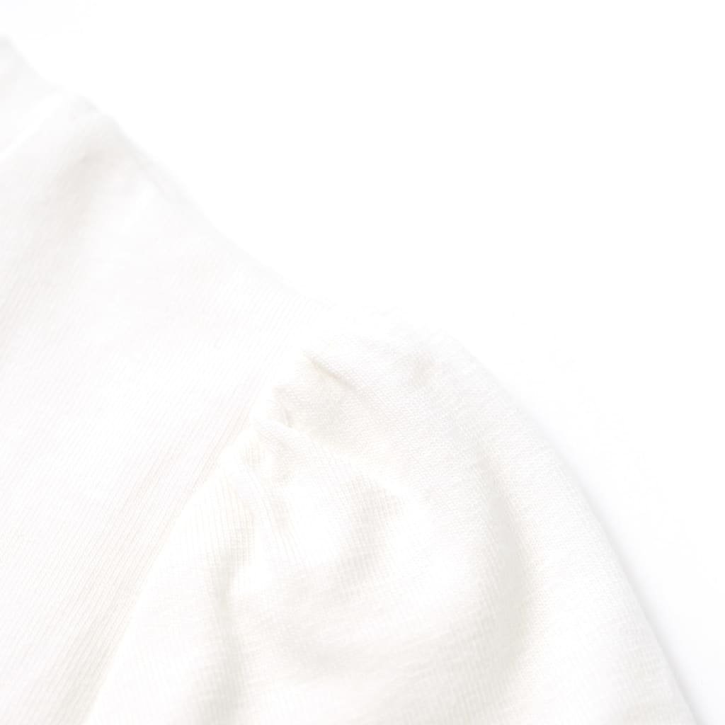 Maglietta da Bambina Ecru 128 11222