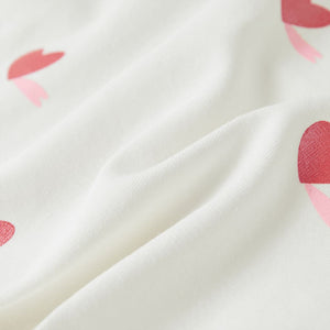 Maglietta da Bambina Ecru 116