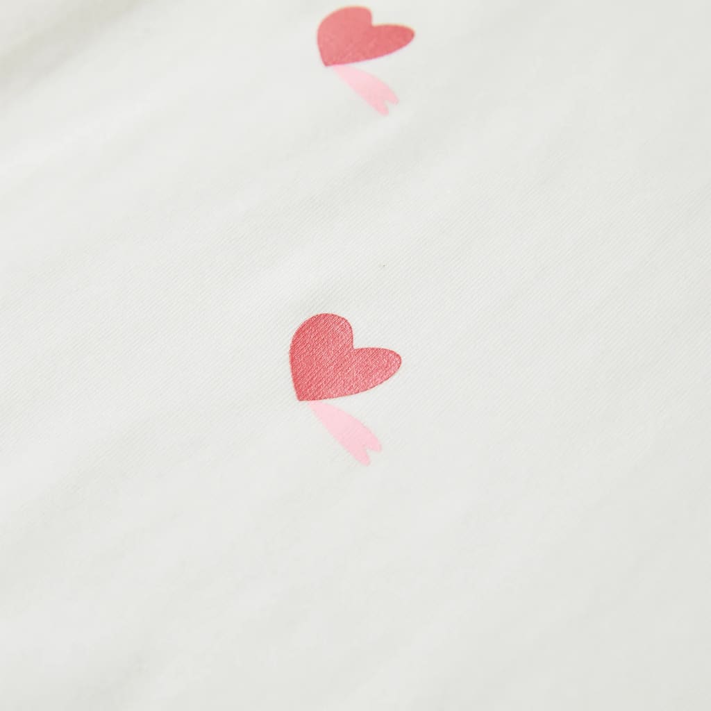Maglietta da Bambina Ecru 140
