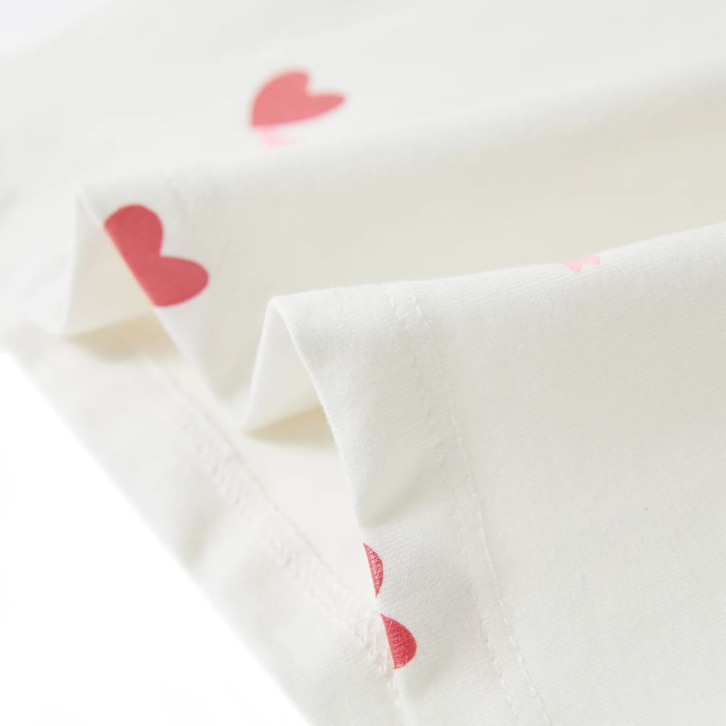 Maglietta da Bambina Ecru 140