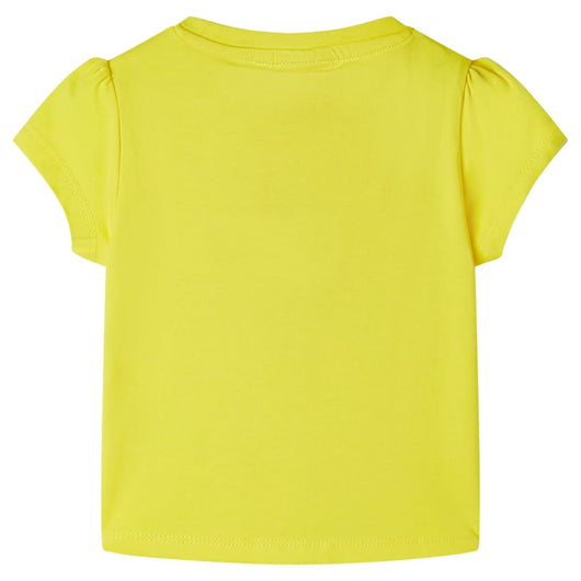 Maglietta da Bambina Gialla 116 11246