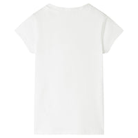 Maglietta da Bambina Ecru 104cod mxl 85789