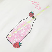 Maglietta da Bambina Ecru 140 11263