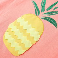 Maglietta da Bambina Corallo Neon 92