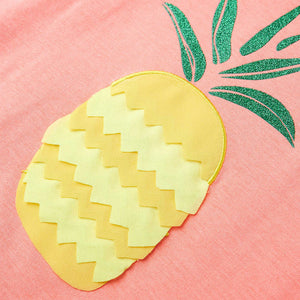 Maglietta da Bambina Corallo Neon 140 11288