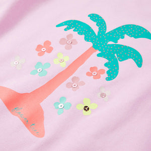 Maglietta da Bambina Lilla 92 11299