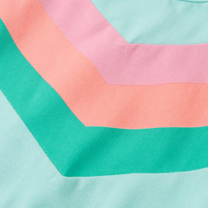 Abito da Bambina con Coulisse Menta Chiaro 104 11305