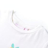 Maglietta da Bambina Ecru 92 11379