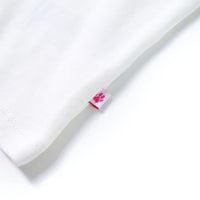 Maglietta da Bambina Ecru 104 11380