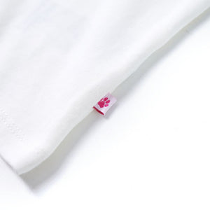 Maglietta da Bambina Ecru 104 11380