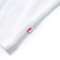 Maglietta da Bambina Ecru 116 11381