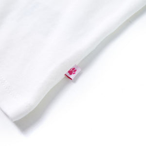 Maglietta da Bambina Ecru 116 11381