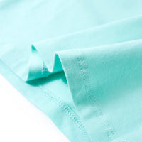 Maglietta da Bambina Menta Chiaro 104 11385