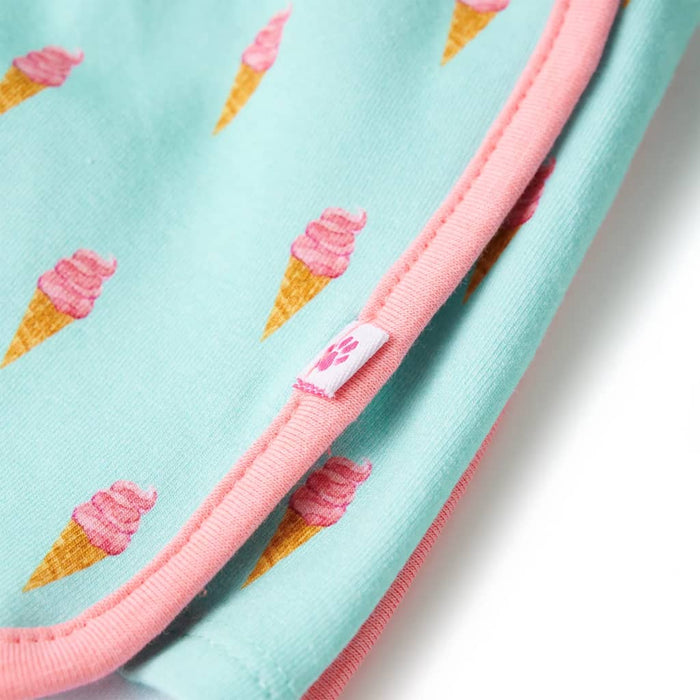 Pantaloncini per Bambini con Coulisse Menta Chiaro 104 11405