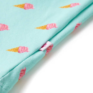 Abito da Bambina con Coulisse Menta Chiaro 116 11416