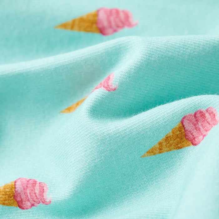 Abito da Bambina con Coulisse Menta Chiaro 116 11416