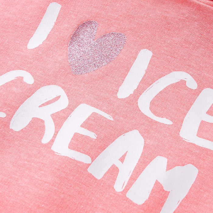 Felpa con Cappuccio da Bambina Rosa Brillante 92