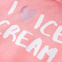 Felpa con Cappuccio da Bambina Rosa Brillante 140 11423