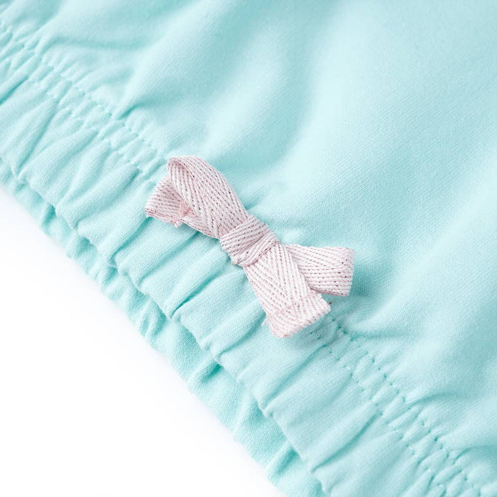 Felpa con Cappuccio da Bambina Acqua Chiaro 92 11424