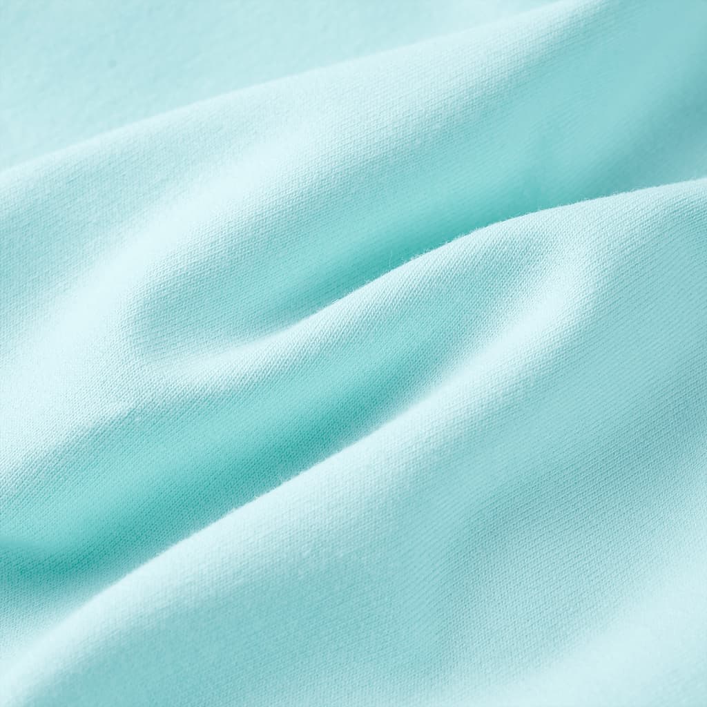 Felpa con Cappuccio da Bambina Acqua Chiaro 128