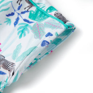 Abito da Bambina Ecru e Menta Scuro 116 11436