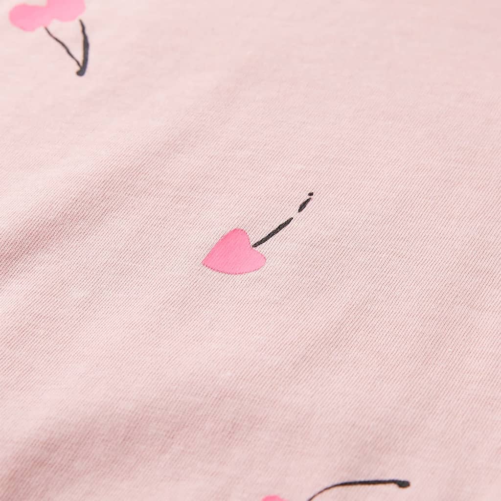 Maglietta da Bambina Rosa Chiaro 128