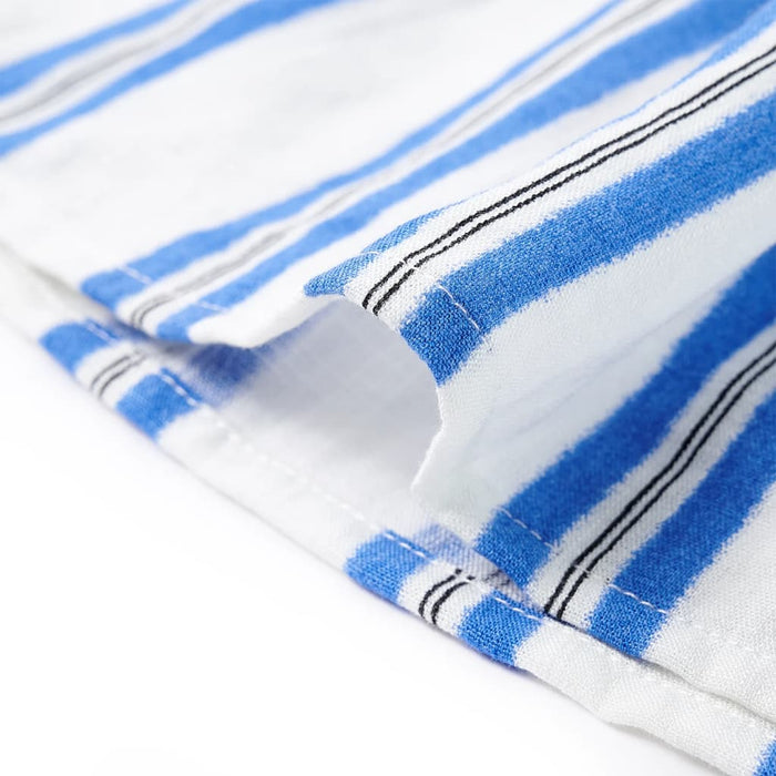 Gonna da Bambina Blu Cobalto e Bianco 104 11475